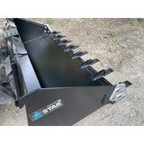 Star Industries 60" Heavy Duty Skid-Steer Bucket LP22A-60