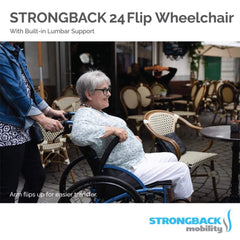 STRONGBACK 24 Flip Wheelchair | Compact And Versatile