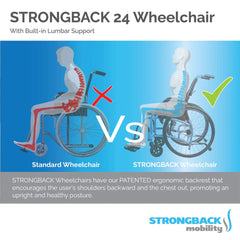 STRONGBACK 24 Wheelchair | Lightweight And Ergonomic Design