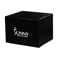 Sunny Health & Fitness 3-in-1 Ultra Dense Foam Plyo Box, 28"/24"/20"