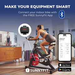 Sunny Health & Fitness 2-in-1 Advanced Cadence/RPM + Speed Sensor for Indoor and Outdoor Bikes