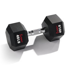 Sunny Health & Fitness Premium Hex Style Dumbbells 5 - 50 LBS | Sunny Strength™