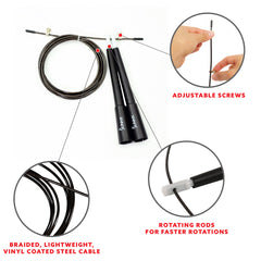 Sunny Health & Fitness Speed Cable Jump Rope