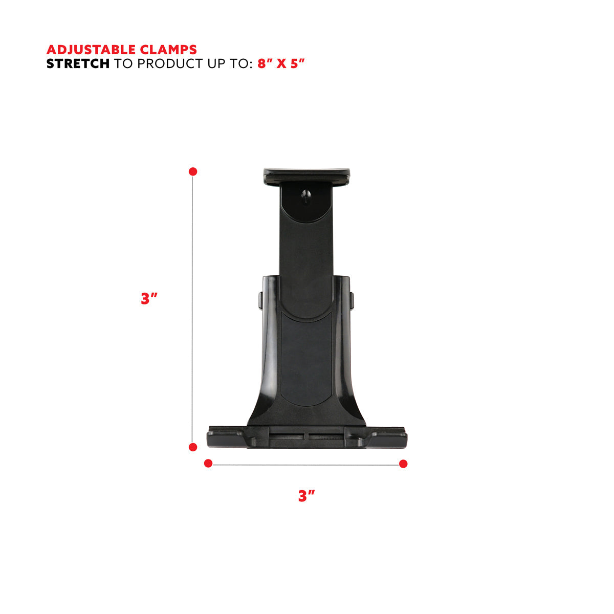 Sunny Health & Fitness Phone Holder for Bike Universal Bike Mount Smart Phone & Tablet