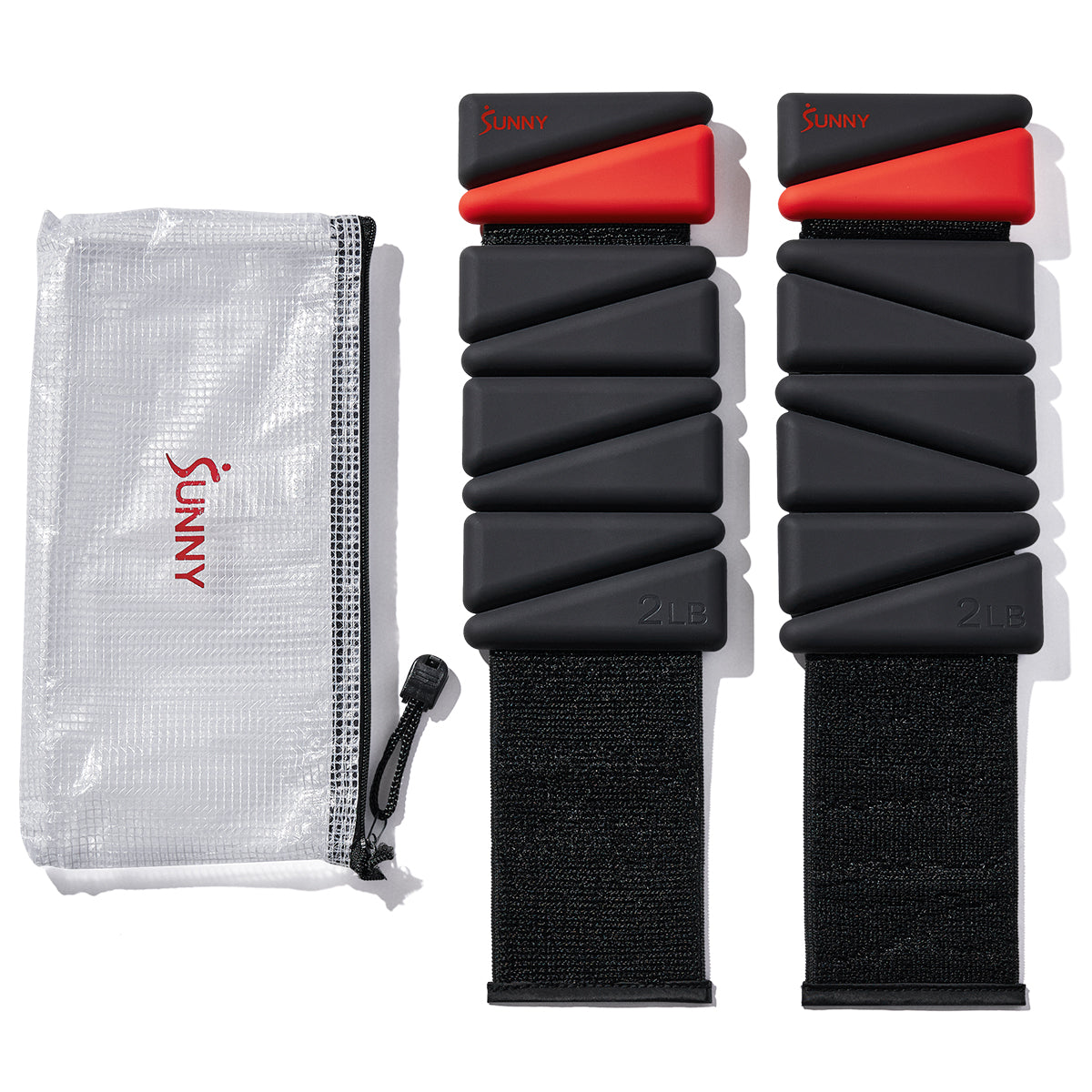 Sunny Health & Fitness. Adjustable Wrist Weights 2 LB (Pair)