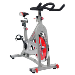 Sunny Health & Fitness 40 lb Flywheel Chain Drive Pro Indoor Cycling Exercise Bike