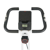 Sunny Health & Fitness Foldable Exercise Bike Space Saving Stationary Bike