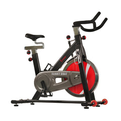 Sunny Health & Fitness Chain Drive Exercise Bike - Stationary Indoor Cycling Trainer