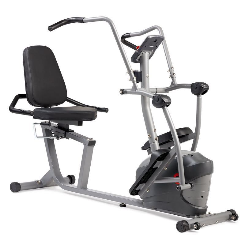 Sunny Health & Fitness Performance Smart Magnetic Recumbent Elliptical Cross Trainer