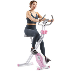 Sunny Health & FItness Foldable Magnetic Exercise X-Bike