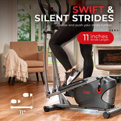 Sunny Health & Fitness Performance Interactive Series Elliptical