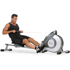 Sunny Health & Fitness Magnetic Rowing Machine w/ LCD Monitor