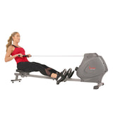 Sunny Health & Fitness Magnetic Rowing Machine Synergy Power Motion Rower