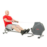 Sunny Health & Fitness Multifunction Full Body Magnetic Rowing Machine