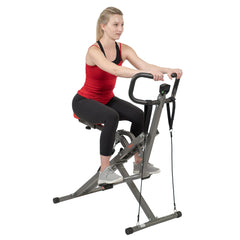 Sunny Health & Fitness Row-N-Ride® Sunny Strength™ PRO Squat Assist Trainer