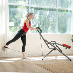 Sunny Health & Fitness Row-N-Ride® Sunny Strength™ PRO Squat Assist Trainer