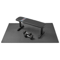 Sunny Health & Fitness ½ Inch Thick Puzzle Exercise Mat - Black