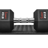 Sunny Health & Fitness ½ Inch Thick Puzzle Exercise Mat - Black