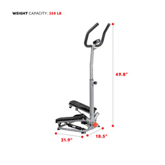 Sunny Health & Fitness Stepper Machine - Stairs Step Exercise