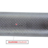 Sunny Health & Fitness 48" Olympic Super Curl Bar w/ Ring Collars