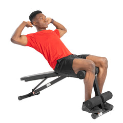 Sunny Health & Fitness Incline / Decline Weight Bench for Adjustable Workout