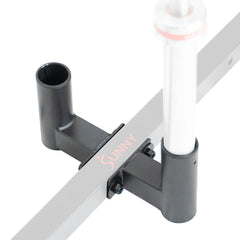 Sunny Health & Fitness Vertical Olympic Barbell Holder -  Sunny Strength™ Power Rack Attachment