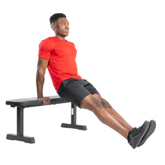 Sunny Health & Fitnes Flat Utility Weight Bench | Sunny Strength™