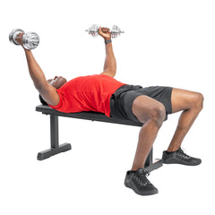 Sunny Health & Fitnes Flat Utility Weight Bench | Sunny Strength™