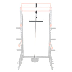 Sunny Health & Fitness Lat Pulldown Attachment for Power Racks and Power Cages