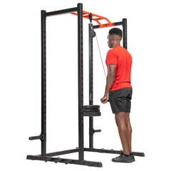 Sunny Health & Fitness Lat Pulldown Attachment for Power Racks and Power Cages