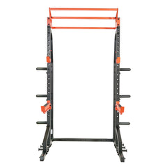 Sunny Health & Fitness Power Zone Premium Heavy Duty Multifunction Squat Power Rack