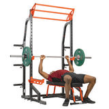 Sunny Health & Fitness Power Zone Premium Heavy Duty Multifunction Squat Power Rack