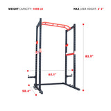 Sunny Health & Fitness Power Zone Advanced Multifunction Squat Power Cage
