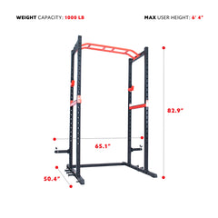 Sunny Health & Fitness Power Zone Advanced Multifunction Squat Power Cage