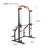 Sunny Health &Fitness Premium Home Use Strength Training Smith Machine