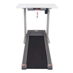 Sunny Health & Fitness Treadmill with Detachable Automated Desk