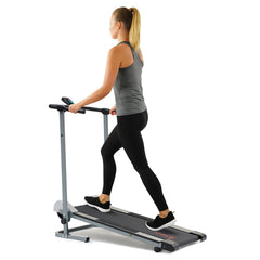 Sunny Health & Fitness Manual Walking Treadmill