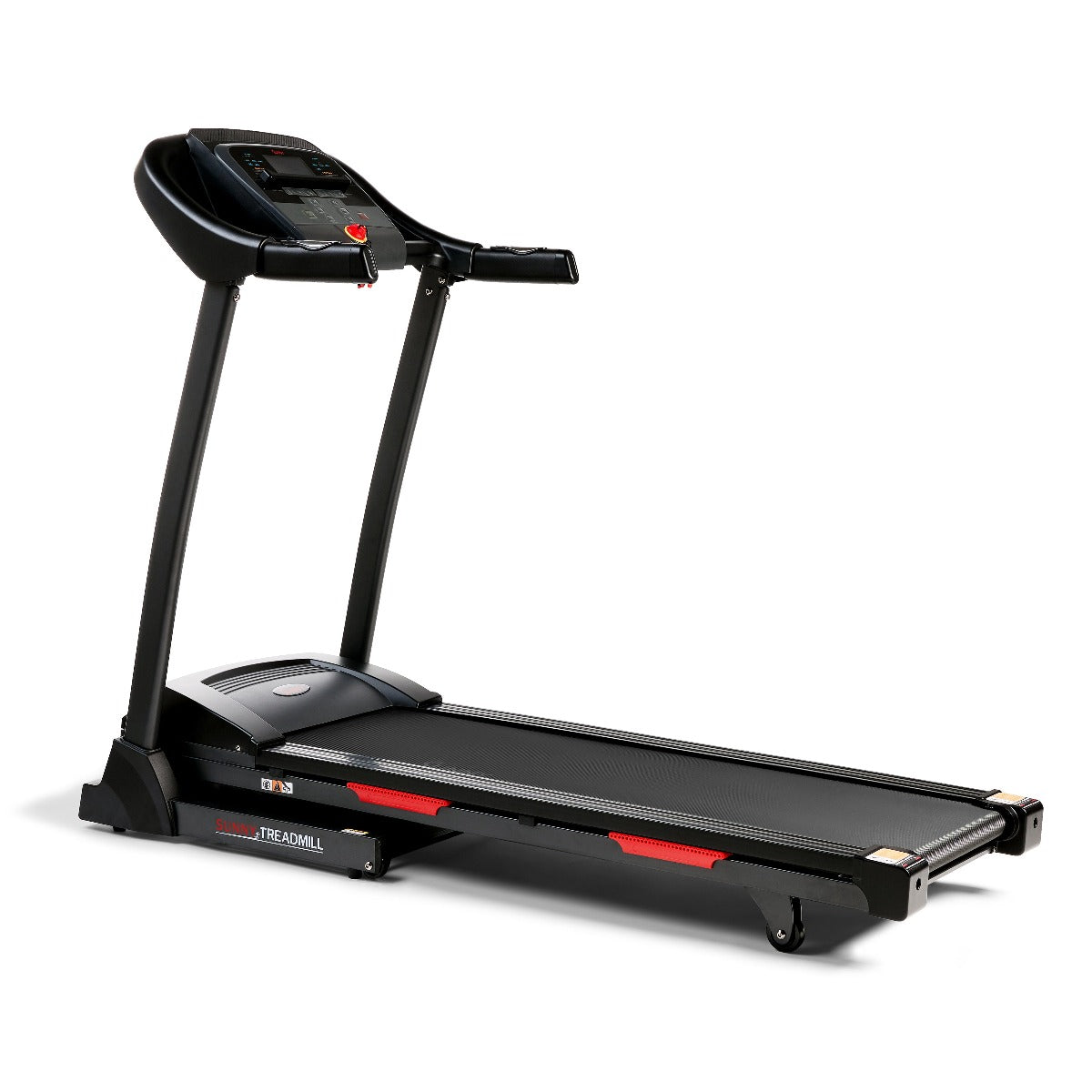 Sunny Health& Fitness Premium Folding Auto-Incline Smart Treadmill with Exclusive SunnyFit® App Enhanced Bluetooth Connectivity