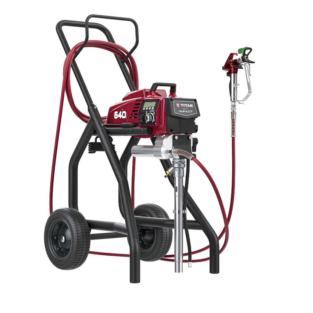 Titan 2419187 Impact 640i Skid Electric Airless Paint Sprayer