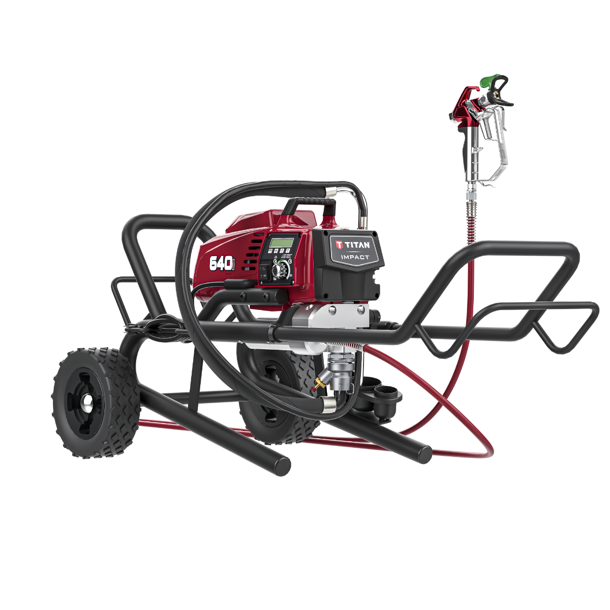 Titan 2419187 Impact 640i Skid Electric Airless Paint Sprayer