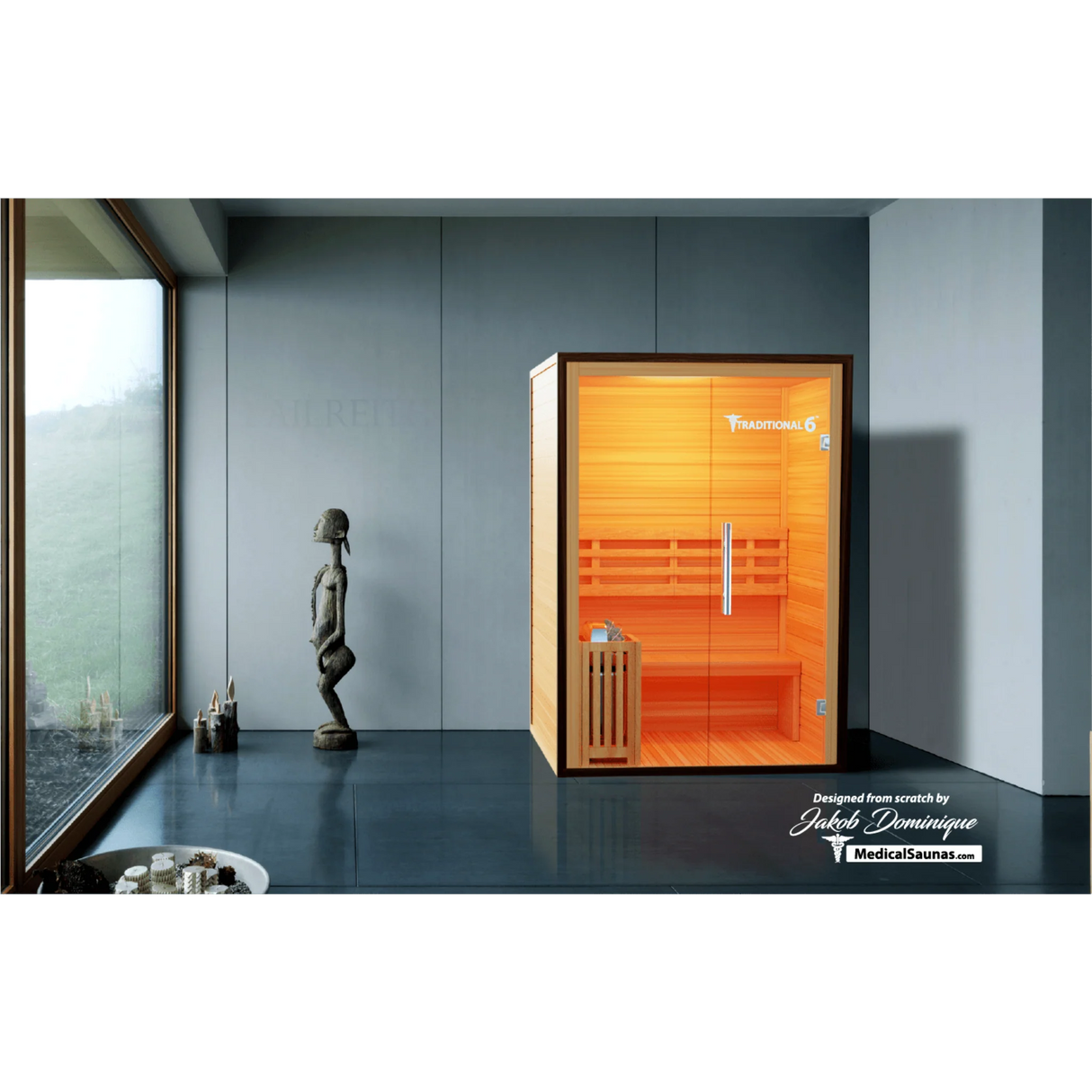 Medical Traditional 6 V2a Traditional Sauna