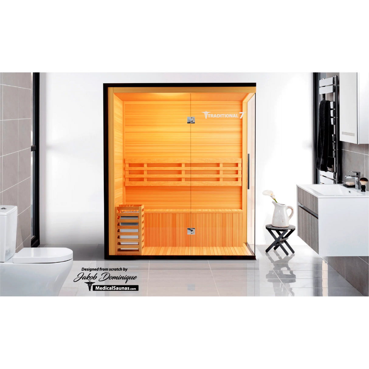 Medical Traditional 7 V2a Traditional Sauna