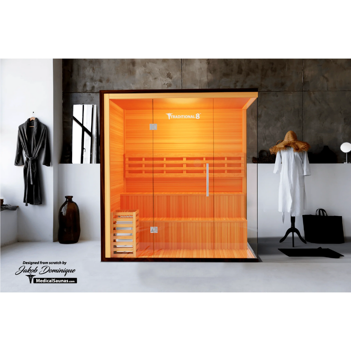 Medical Traditional 8 Plus V2 Traditional Sauna