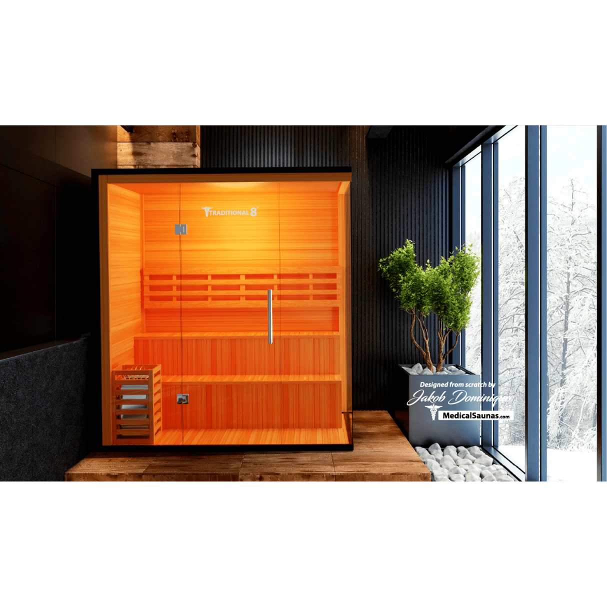 Medical Traditional 8 Plus V2 Traditional Sauna
