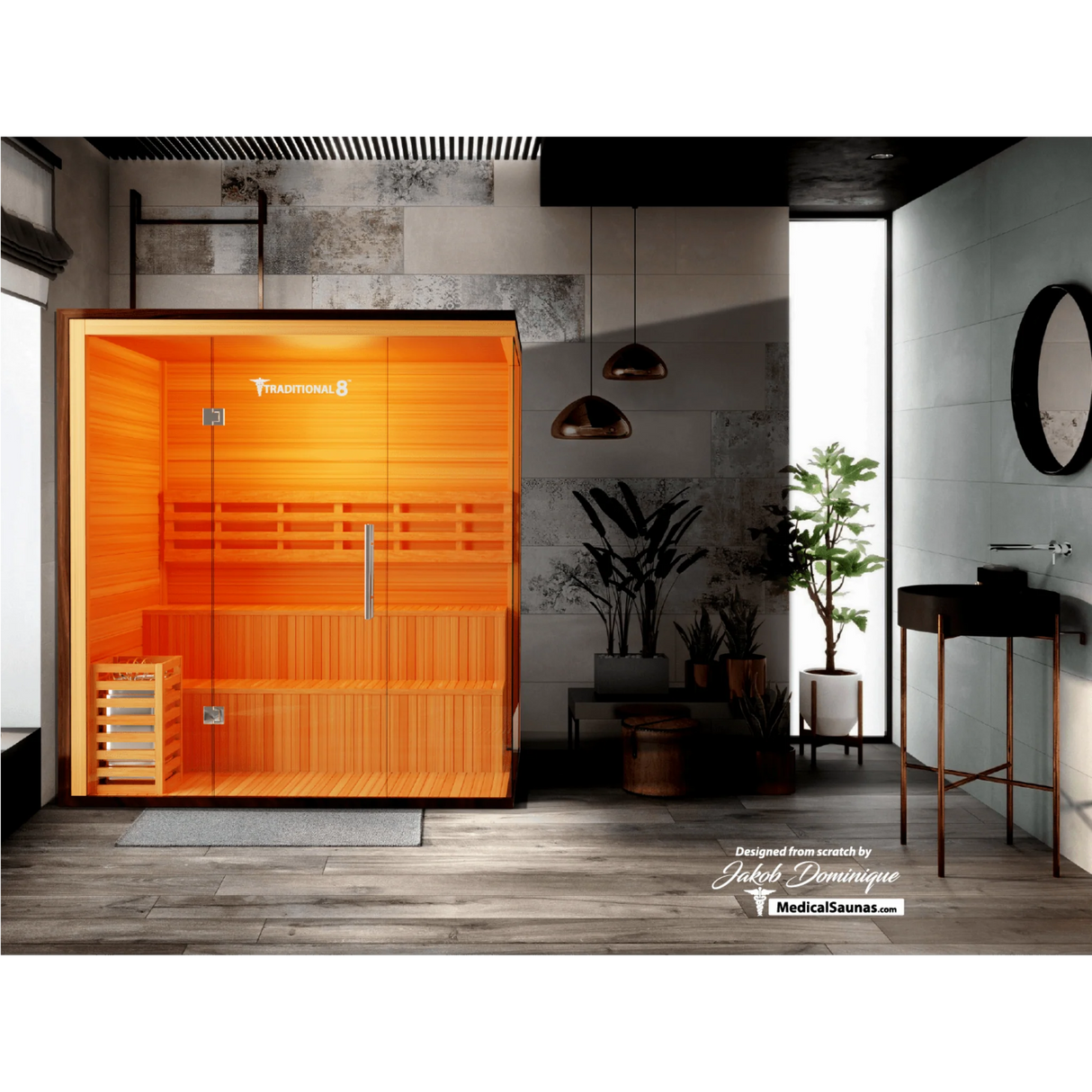 Medical Traditional 8 Plus V2 Traditional Sauna