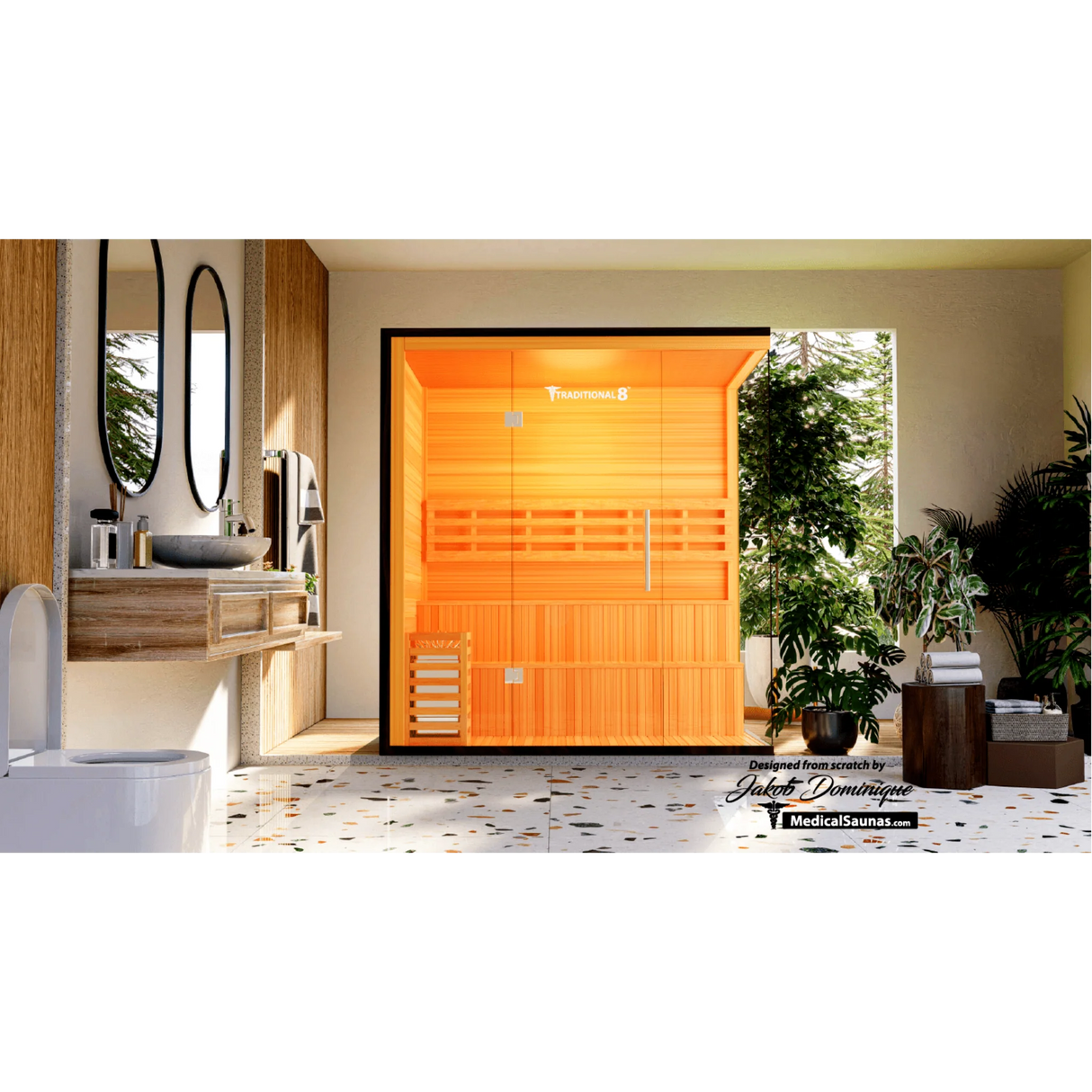 Medical Traditional 8 Plus V2 Traditional Sauna