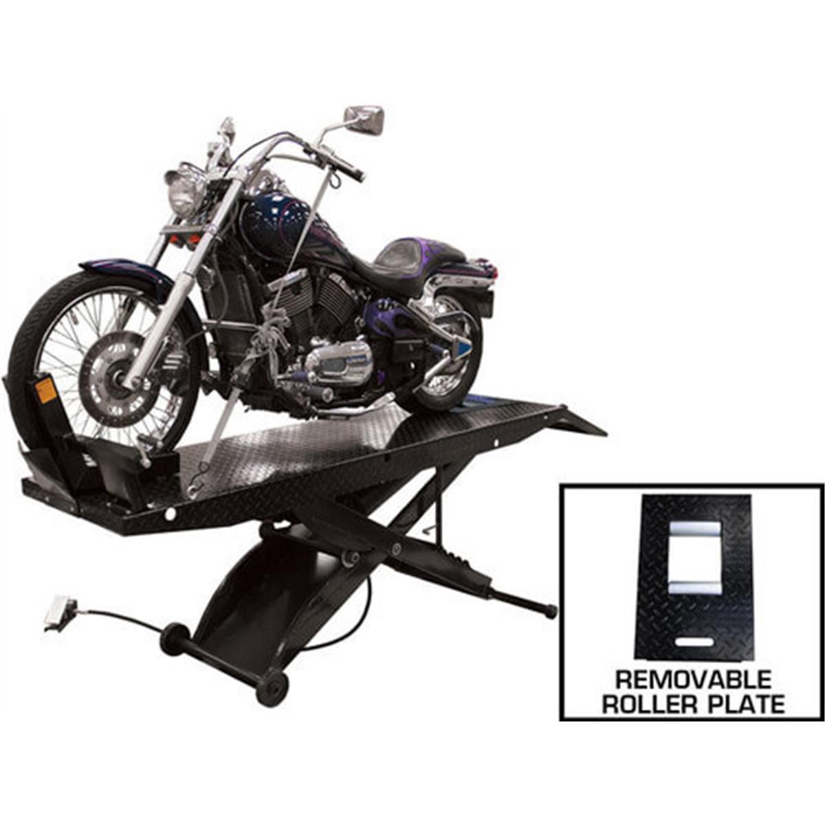 Atlas ACL Motorcycle Lift w/ Roller Plate