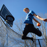 ACON Air 14ft Black Round Trampoline with Premium Net and Ladder
