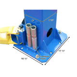 Atlas 9OHSC 2-Post Lift + Lawn Mower Adapter Combo