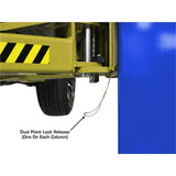 Atlas Platinum PVL9BP ALI Certified 9,000 lb Baseplate 2 Post Lift